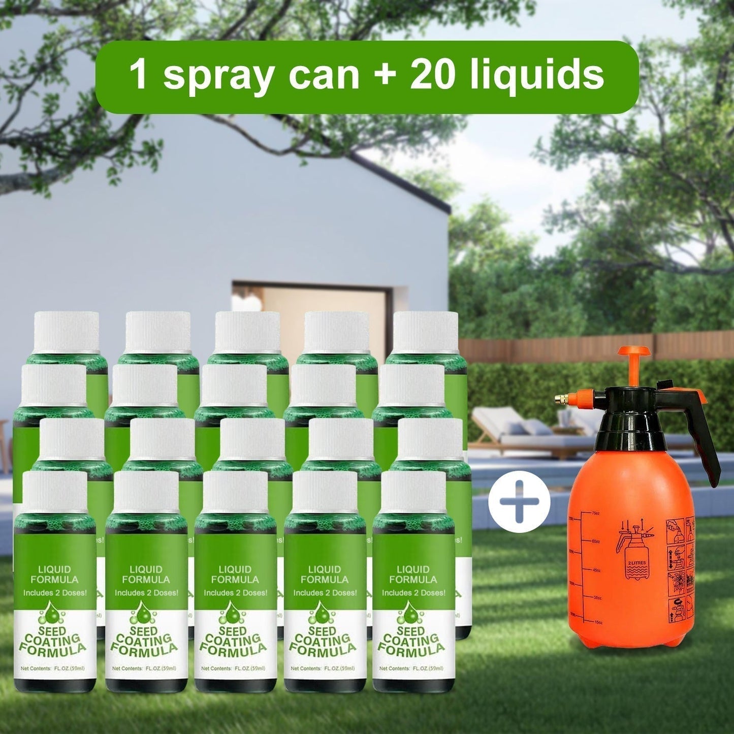🔥Last Day 70% OFF🌱Hydro Seeding Lawn Solution✈️